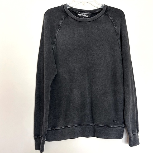 Denim & Supply Ralph Lauren Men’s Black Crewneck Sweater